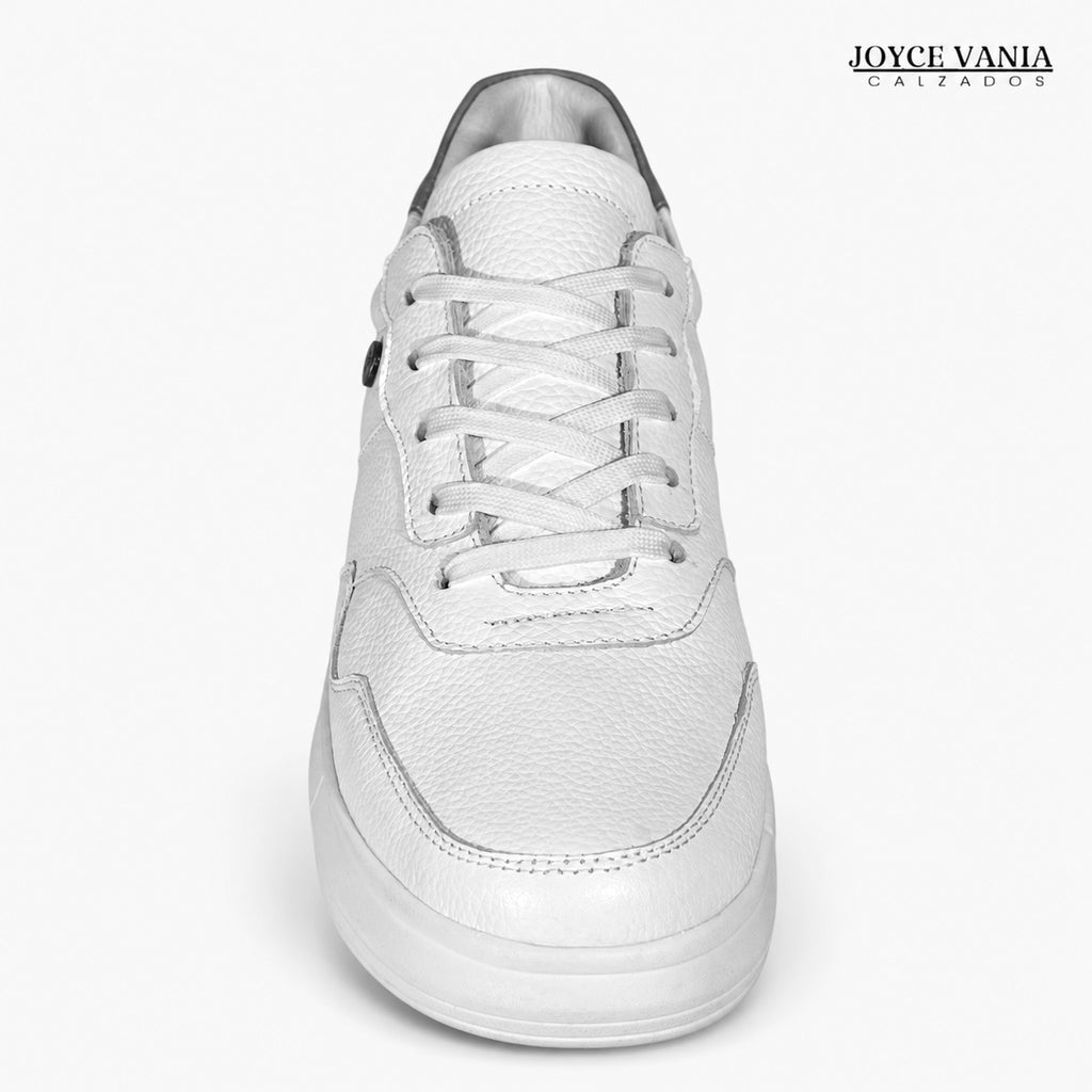 Zapatillas Urbanas de Cuero Mujer Nova blanco DOS