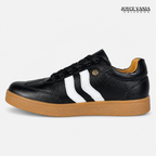 Zapatillas Urbanas de Cuero Mujer Ivonne Negro