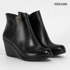 Botines Mujer de Cuero Eliana Negro