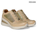 Zapatillas Urbanas Mujer de Cuero Elvia Nude