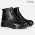 Botines Mujer de Cuero Brenda negro