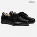 Zapatillas Urbanas de Cuero Mujer Jane negro