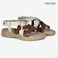 Sandalias de Cuero Mujer Solsticio marrón