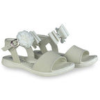 Sandalias de Cuero Miriam Beige