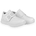 Zapatilla de Cuero para Niñas Illary Blanco