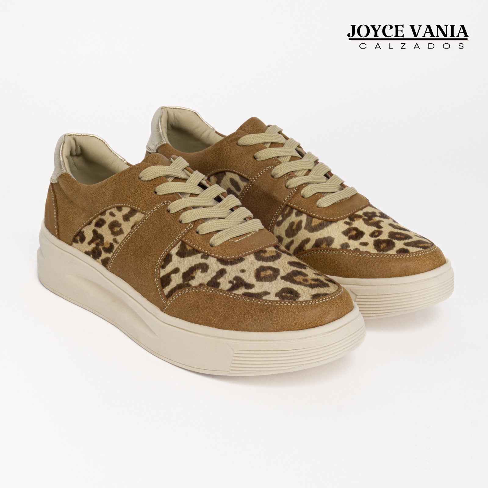 Zapatillas Urbanas de Cuero Mujer Fiorella Toffe