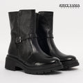 Botas Mujer de Cuero Francesca Negro