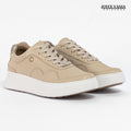 Zapatillas Urbanas Mujer de Cuero Gaela Nude