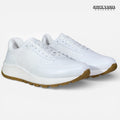 Zapatillas Urbanas Mujer de Cuero Gianina Blanco Dos
