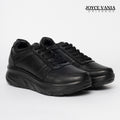 Zapatillas Urbanas Mujer de Cuero Ibeth Negro