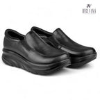 Zapatillas Urbanas Mujer de Cuero Luceli Negro