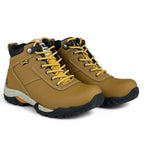 Zapatillas Urbanas de Cuero Niños Milan Mostaza