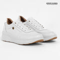 Zapatillas Urbanas Mujer de Cuero Mireyda Blanco