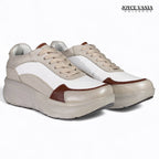 Zapatillas Urbanas Mujer de Cuero Noemi Nude