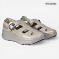 Mocasines de Cuero Mujer Olivia Hueso
