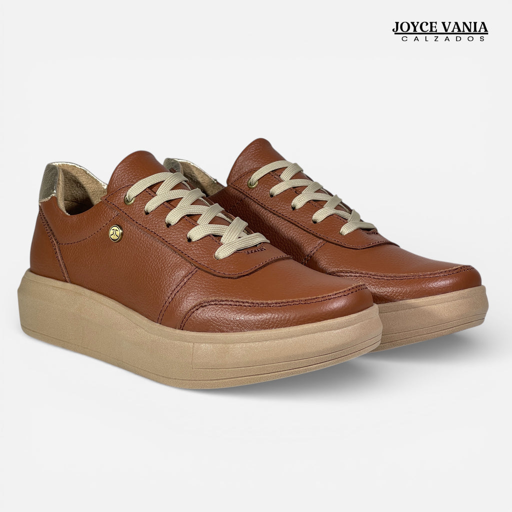 Zapatillas Urbanas Mujer de Cuero Regina Apache