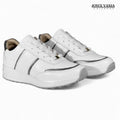 Zapatillas Urbanas Mujer de Cuero Rosaura Blanco