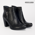 Botines Mujer de Cuero Selena Negro
