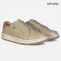 Zapatillas Urbanas de Cuero Sorella Beige