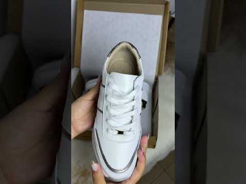 Zapatillas Urbanas Mujer de Cuero Rosaura Blanco