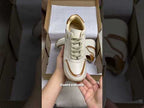 Zapatillas Urbanas de Cuero Mujer Oasis beige