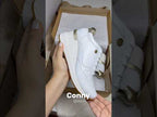 Zapatillas Urbanas Mujer de Cuero Conny Blanco