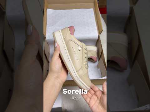 Zapatillas Urbanas de Cuero Sorella Beige