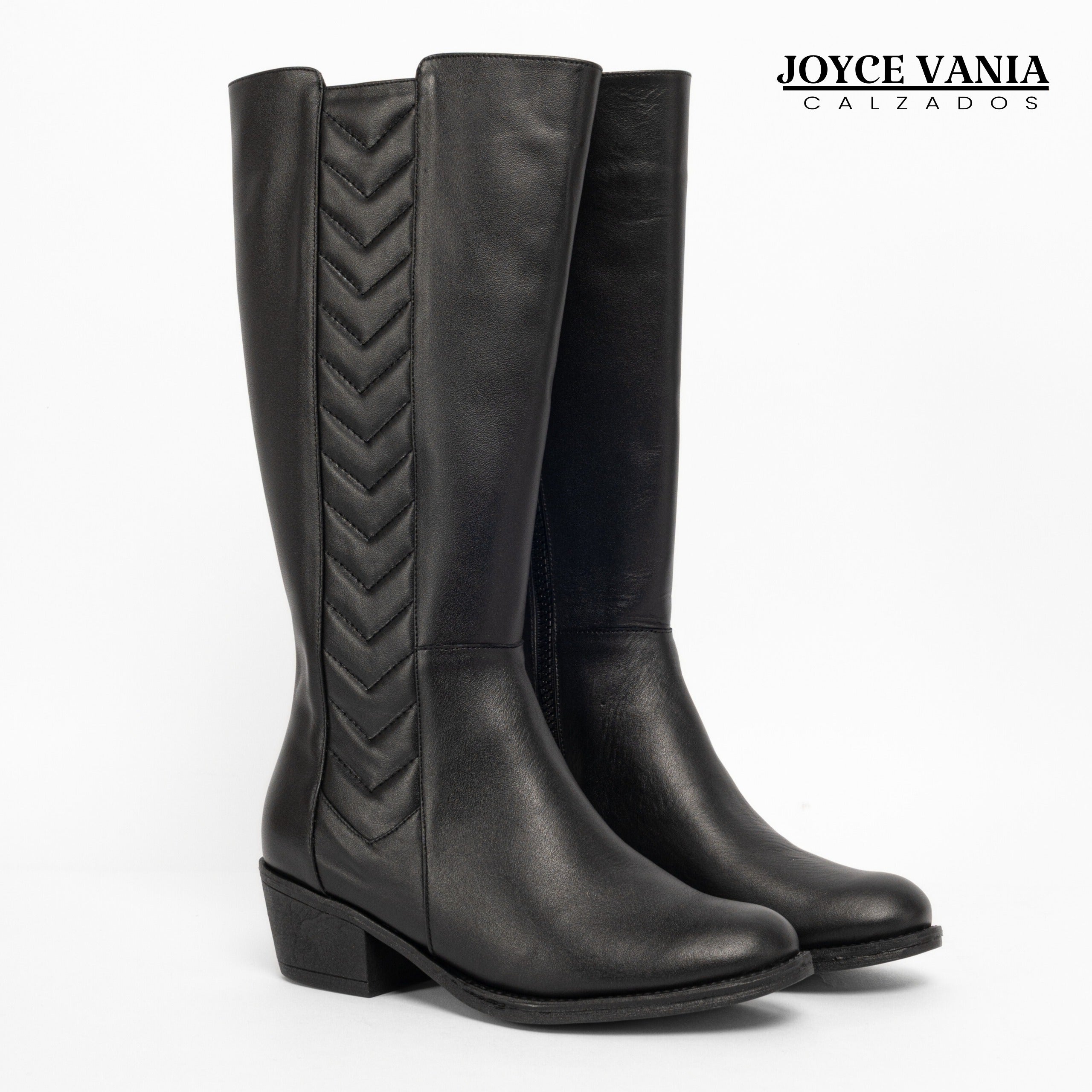 Botas Mujer de Cuero Dalia Negro