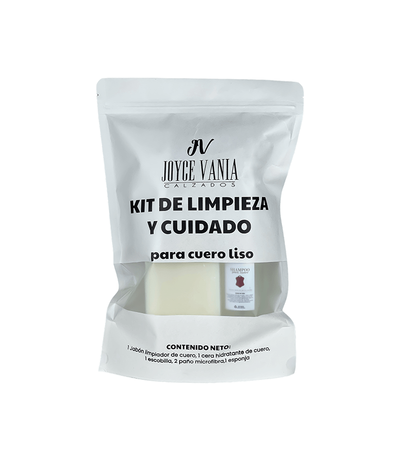Kit de Limpieza y Cuidado para Cuero Liso - Calzados Joyce Vania